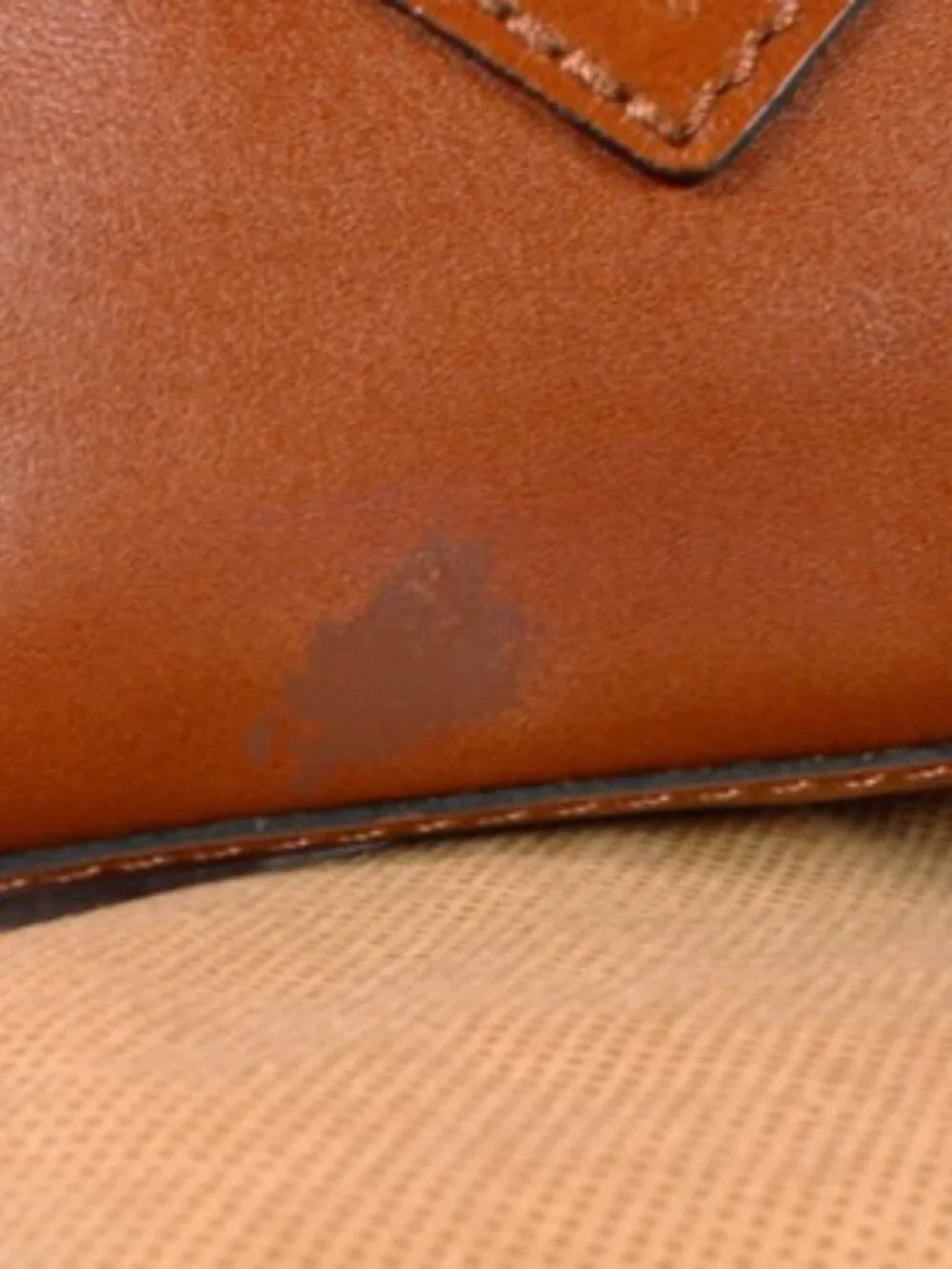 Patricia Nash Cognac Leather Bucket Crossbody Bag, Coin Purse + Duster